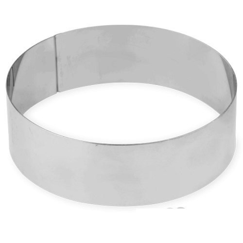 Металлическое кольцо для выпечки d 26 см h 12 см