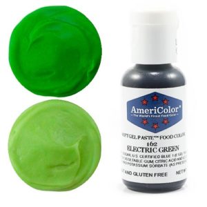 Краситель пищевой AmeriColor Electric Green (Зеленый электрик) 21 гр