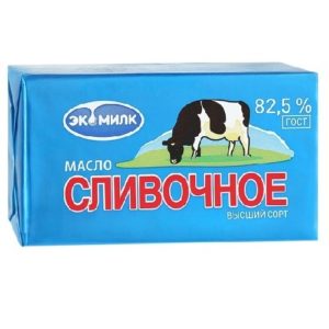 Масло сливочное Экомилк 82.5%