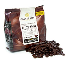 Горький Бельгийский Шоколад 70.5 % Barry Callebaut 0.4 кг