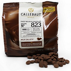 Бельгийский молочный шоколад 33.6% Barry Callebaut 0.4 кг