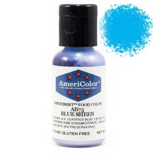Краситель пищевой AmeriColor Blue Sheen (Сияющий голубой) 19 гр