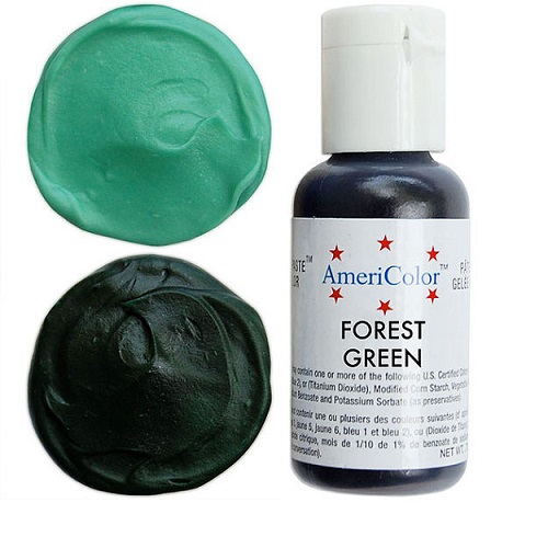 Краситель пищевой AmeriColor Forest Green (Зеленый лес) 21 гр