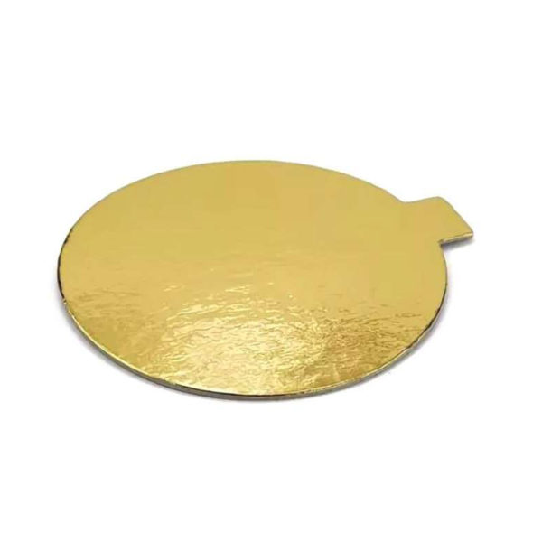 Подложка c держателем золото 0,8мм d 10,5 см