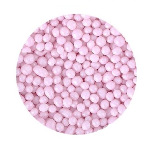 Шарики "ЖЕМЧУГ" розовый перламутр 4-6 мм 700 гр