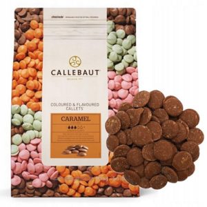 Шоколад со вкусом карамели Barry Callebaut в галетах, 2,5 кг