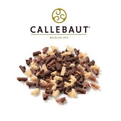 Шоколадная стружка мраморная Barry Callebaut 100 гр