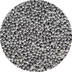 Шарики Серебро 3 мм 1 кг