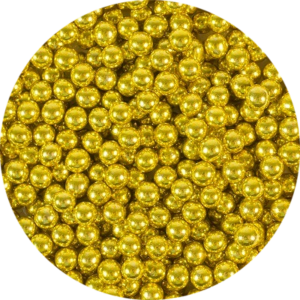 Шарики Золото 6 мм 1 кг