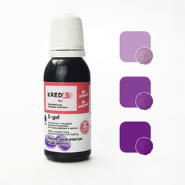 Краситель пищевой водорастворимый S-gel Фиолетовый электро 20 мл