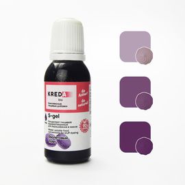 Краситель пищевой водорастворимый S-gel фиолетовый 20 мл
