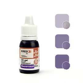 Краситель жирорастворимый Kreda Oil-gel Фиолетовый 10 гр