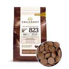 Бельгийский молочный шоколад 33,6% Barry Callebaut 2.5 кг