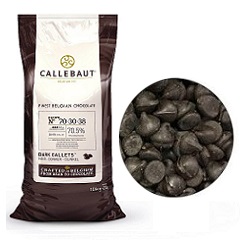Горький бельгийский шоколад 70.5% Barry Callebaut 10 кг