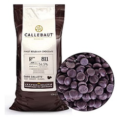Бельгийский темный шоколад 54.5% Barry Callebaut 10 кг