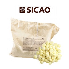 Шоколад белый SICAO 2.5 кг
