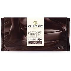 Шоколад темный без сахара 54% Callebaut 5 кг