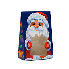 Коробка Дед Мороз 15×7×22 см