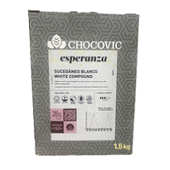 Глазурь Chocovic белая (Esperanza) 1.5 кг