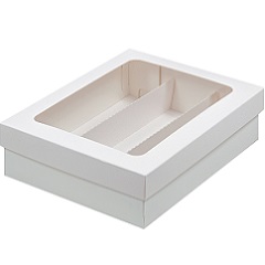 Коробка для макаронс 21х16,5х5.5 см (18 шт.)