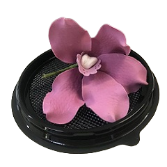 Украшение сахарное Цветок Орхидея сиреневая 1 шт