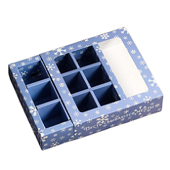 Коробка на 9 конфет Елочка гори