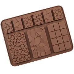 Форма для шоколада шоколадки 9 ячеек