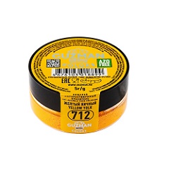 Краситель сухой жирорастворимый Желтый яичный 712 GUZMAN 5 гр