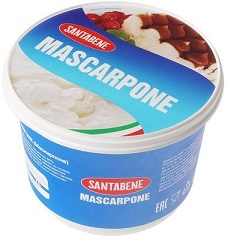 Сыр Маскарпоне Santabene 80% 500 гр