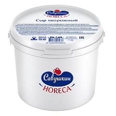 Сыр творожный Савушкин продукт 65% 2.4 кг